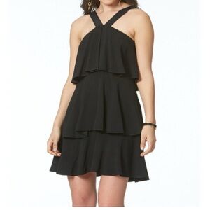 Rachel Zoe Black Strappy Dress